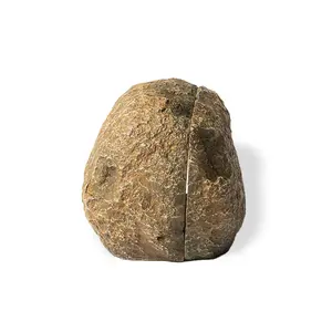 2-in-1 Reptile Hide Cave, Aquarium Fish Tank Hideout Decoration, Multi-Function with Magnetic for Small Reptiles, Gecko, Lizard, Snake, Crabs, Small Fish, Parrot Fish, Cichlids, Up to 0.3" Glass Thickness (ST199N-G)