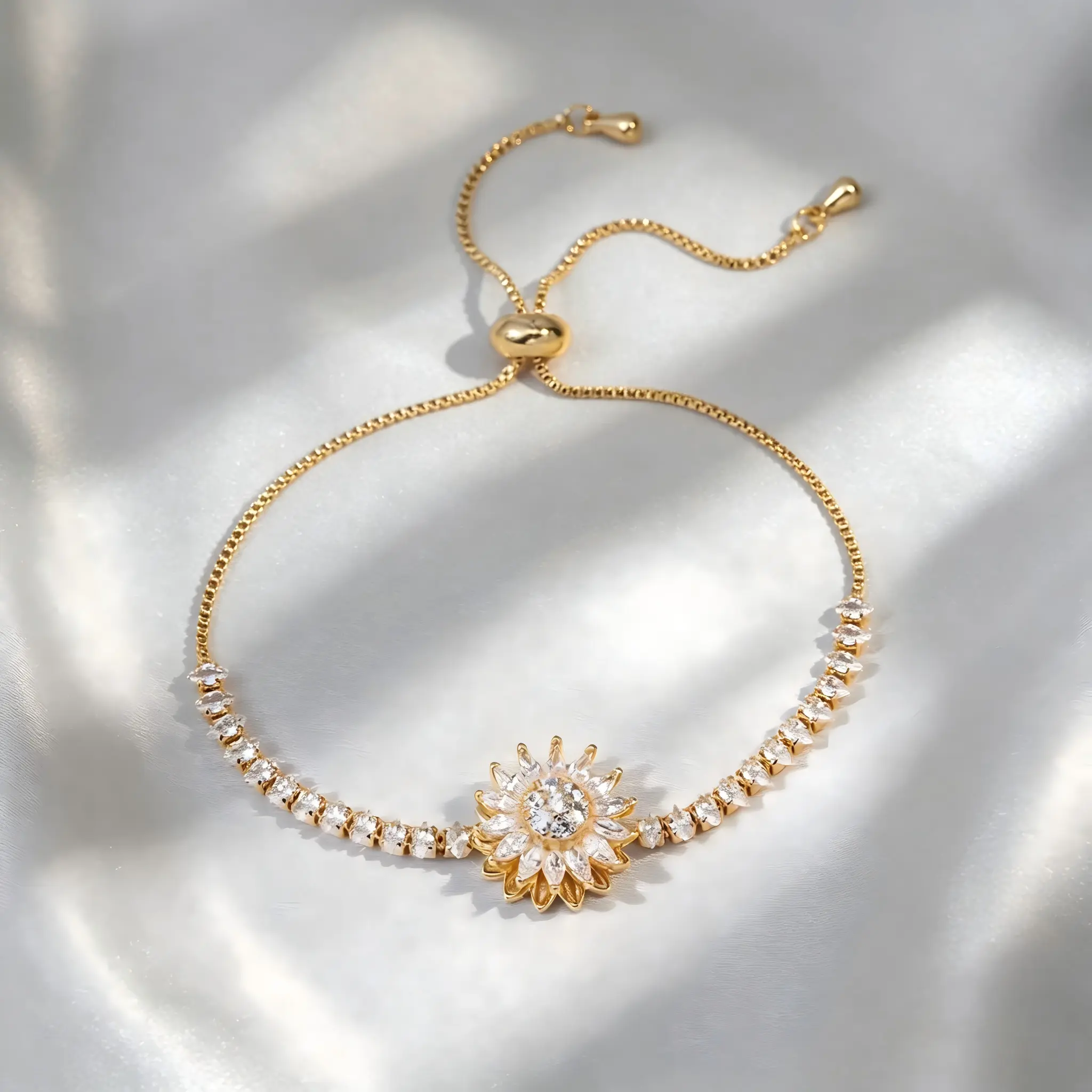 2026 New Fashion - Rotating Sunflower Bracelet. Sunflower bracelet with gift box. A soothing and relaxing accessory perfect as a Mother's Day gift, Valentine's Day gift, Galentine's gift, or birthday present, jewelry gift.