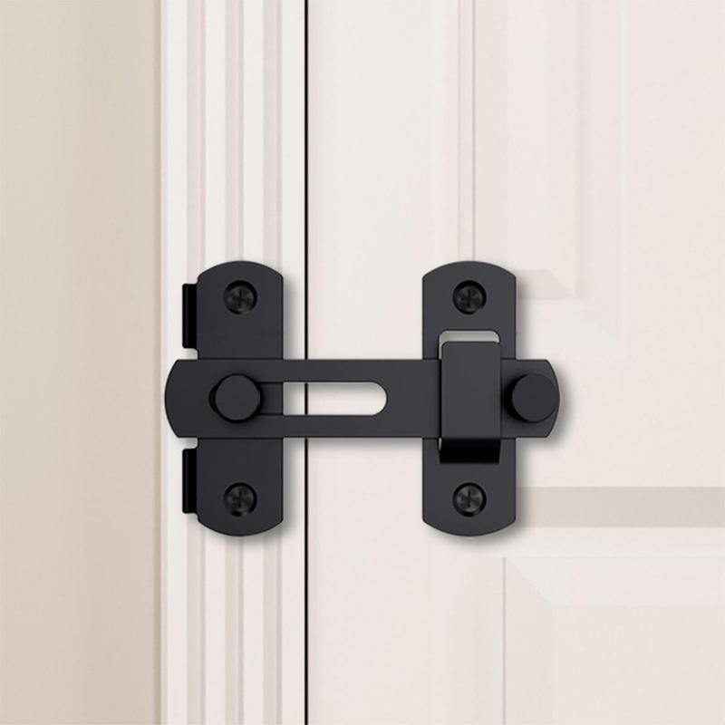 Barn Door Latches for Gate and Sliding Doors - Bi-fold Door Lock with Wine Cabinet Closet Door Latches