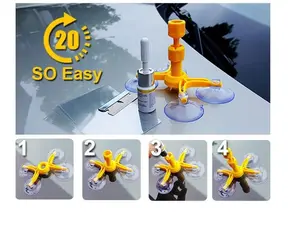 Windshield Crack Repair Kit – DIY Car Glass Chip & Crack Repair Tool