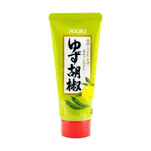 YOUKI Japanese Yuzu Pepper Sauce - Citrus Chili Paste 100g | Perfect for Salad, Hot Pot, Ramen, Seafood & Sandwiches