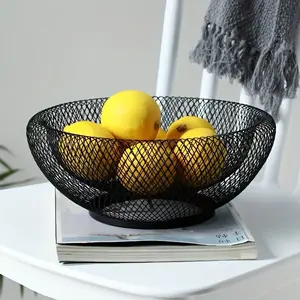 North European Style Fruit Basket, Bird Nest Storage Tray, Vegetable Washing Draining Basket, High Aesthetic Fruit Dish