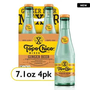 Topo Chico Ginger Beer Mixer 4pk 28.4oz