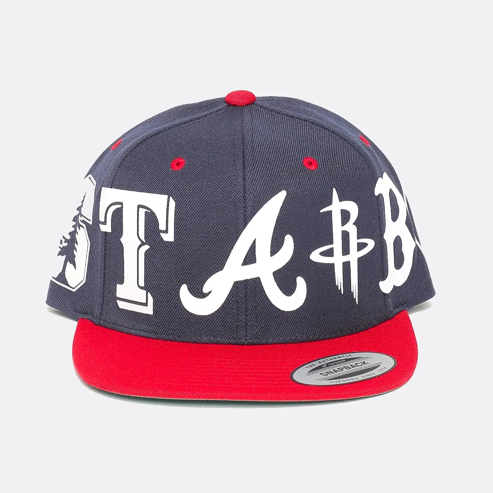 STARBOY SNAPBACK (NAVY BLUE & RED)