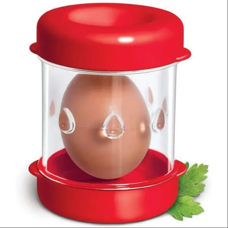 Manual Egg Shell Remover, Egg Cracking Tool, Durable PP Kitchen Tool, Kitchenware, Easy Peeling Separator for Hard Boiled Eggs, Essential Cooking Accessory for Home Chefs, Egg Cracker Tool For Hard Boiled Eggs