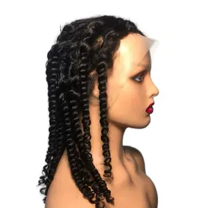 Water wave Brazilian hair lace front 100/100 human hair wigs Transparent