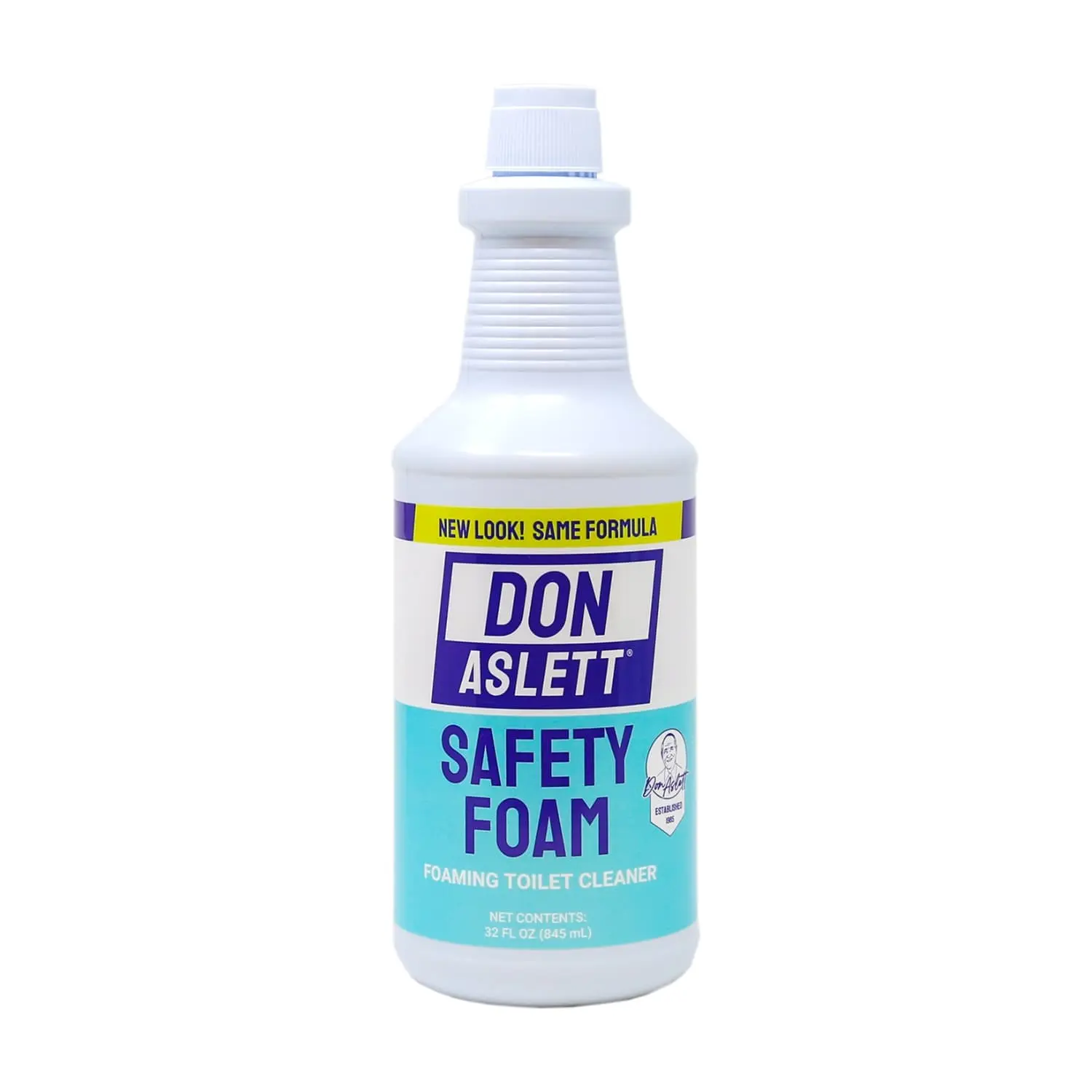 Don Aslett Safety Foam – Professional Strength Foaming Bowl Cleaner