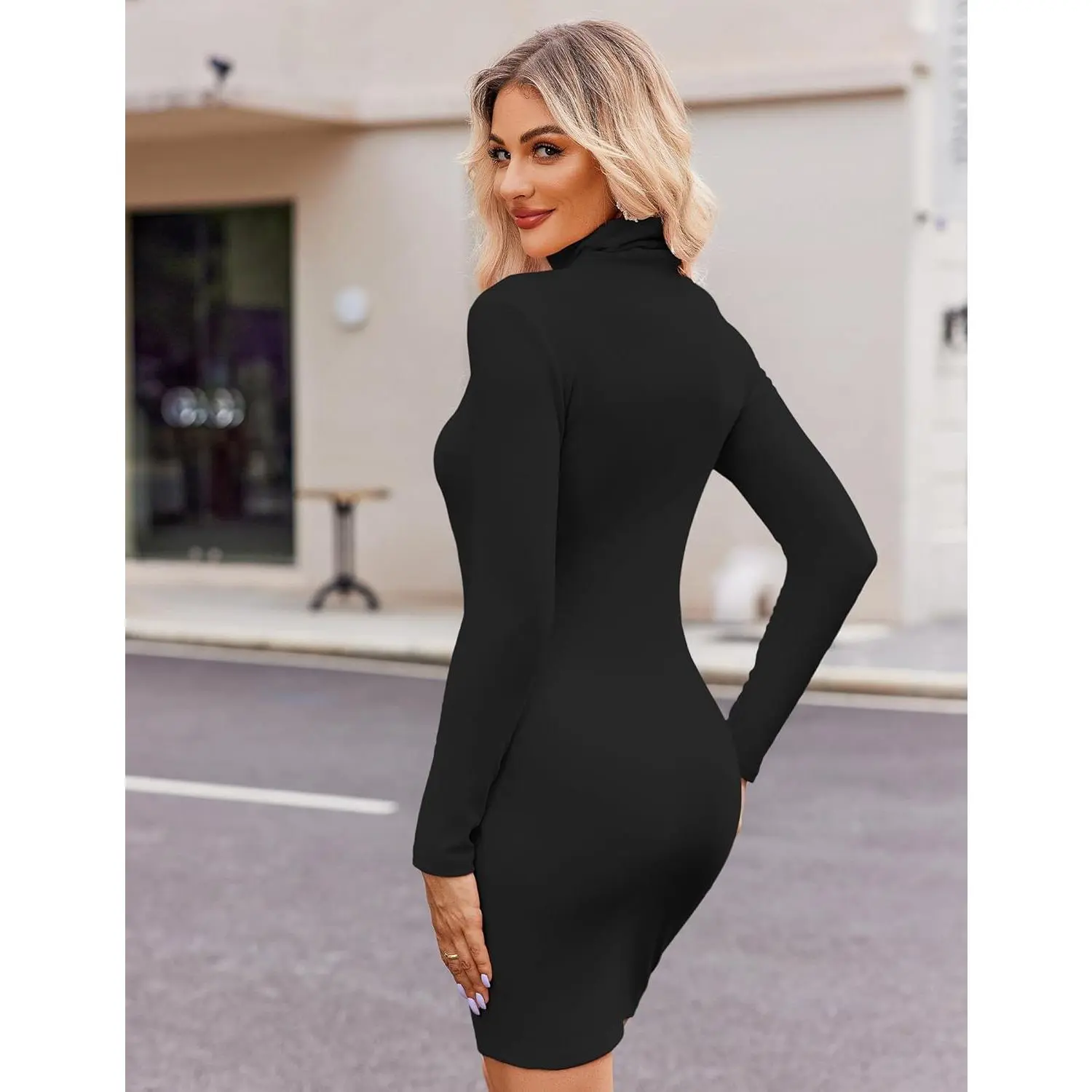 Women's Long Sleeve Turtleneck Bodycon Dress Slim Fit Sexy Party Club Dress Fall Winter 2024 Trending Solid Color Night Out Going Out Dresses - TikTok Shop Women's Long Sleeve Turtleneck Bodycon Dress Slim Fit Sexy Party Club Dress Fall Winter 2024 Trending Solid Color Night Out Going Out Dresses - TikTok Shop