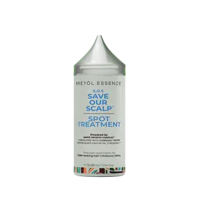 SOS Spot Treatment 30ml - Lightweight Hair Serum with Aloe Vera & Castor Oil for Fuller Thicker Hair Growth