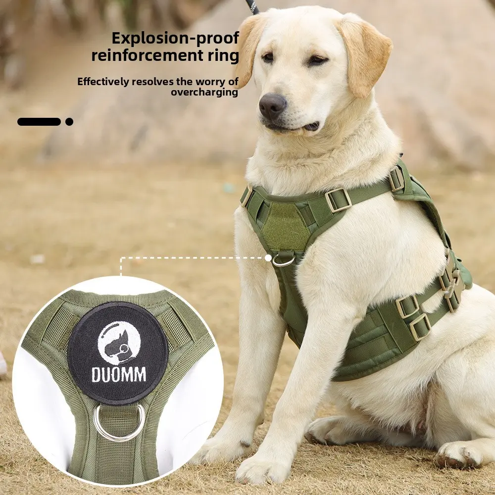 Tactical Dog Harness – Universal Harness, Walking Harness & Safety Harnesses for Small to Large Dogs, Durable Reflective, Easy to Control, No Pull Adjustable Pet Harness, Pet Supplies Tactical Dog Harness – Universal Harness, Walking Harness & Safety Harnesses for Small to Large Dogs, Durable Reflective, Easy to Control, No Pull Adjustable Pet Harness, Pet Supplies