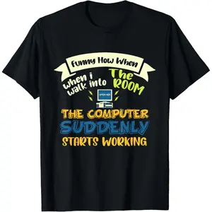 Casual Cotton shortsleeve tees  Information Technology Computer Programmer Tech Savy T-Shirt