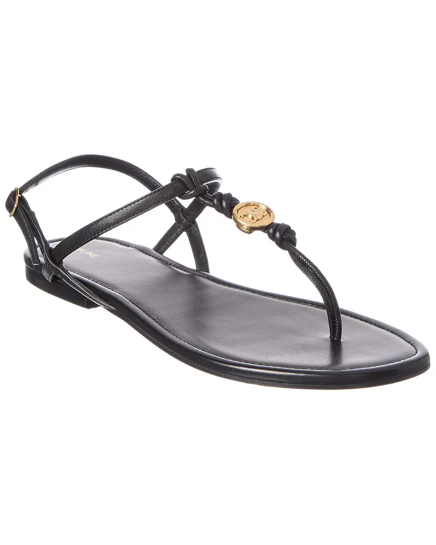 CELINE Penny Leather Sandal