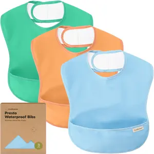 3-Pack Presto Waterproof Bibs