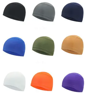 3 PACK Skull Cap Liner Beanie, Cooling Running Hat for Men and Women / Sweatband AVAILABLE IN VARIOUS COLORS