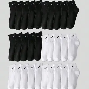 10 Pairs Kids Socks, Random, Teen Boys Street Style Casual Sports Graffiti Mid-Calf Socks, Comfortable Soft, All Seasons