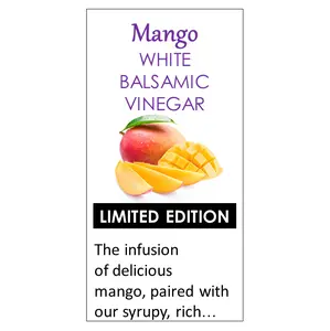 Mango WHITE Balsamic Vinegar (Oak Aged)