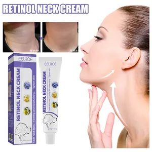 Retinol Neck Cream: Fades Neck Lines, Moisturizes and Tightens Neck Skin, Neck Massage Cream