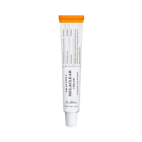 [Dr.Althea] Melaclear Cream 20ml - Tranezamic Acid(TXA), Niacinamide, Licorice Root Extract, Korean Vegan Skincare, Face Moisturizer for Dark Spot & Hyperpigmentation Care,