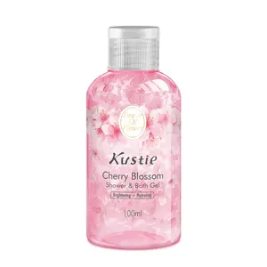 Kusti Rose, Cherry Blossom, Lavender Scented Body Wash, Warm Clean Body Total Body Care Body Wash