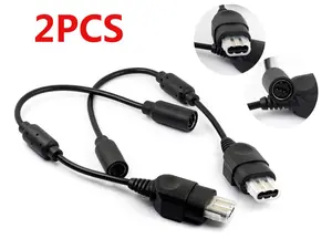2Pcs Breakaway Trip Cord Cable For Wired Original Microsoft Xbox Controller