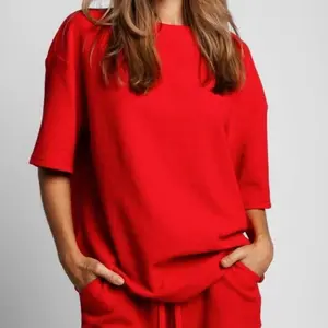 Waffle-Knit Lounge Tee: Softness Redefined for Casual Vibes