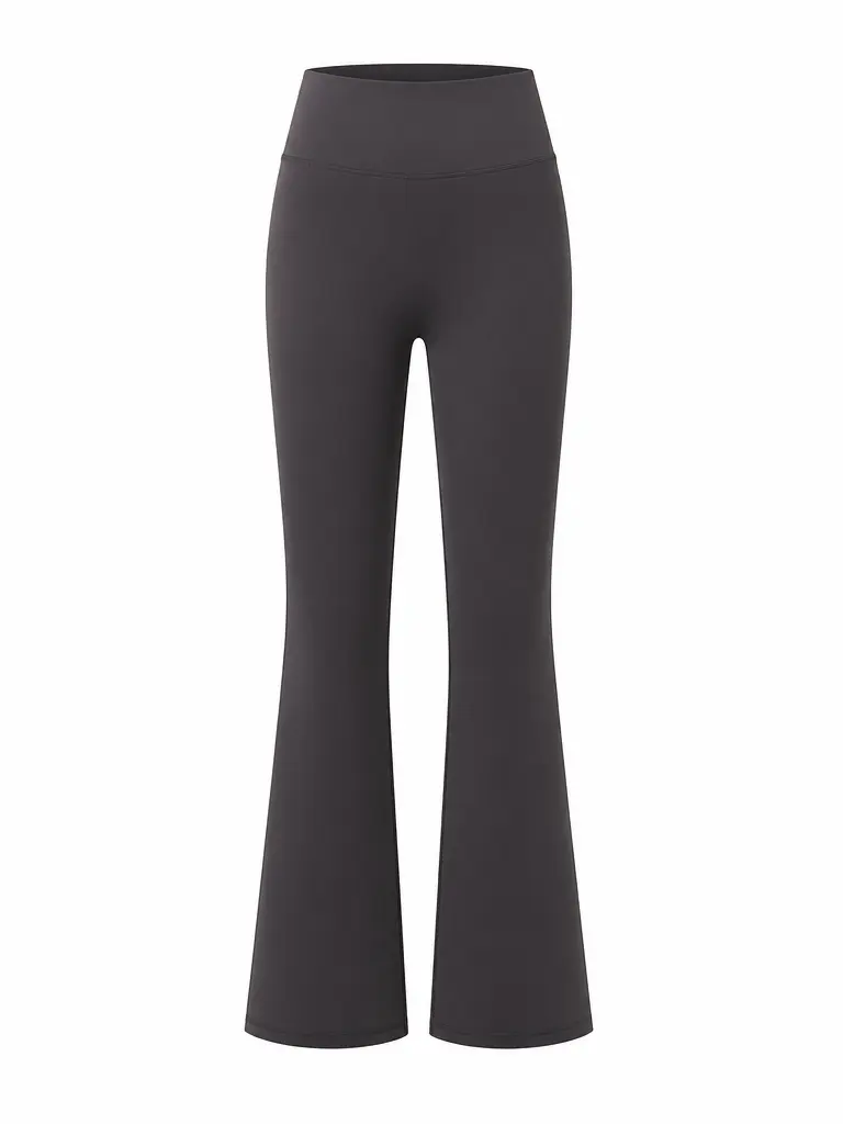 All-Day Performance Women's Sports Leggings, Buttery Soft 4-Way Stretch Nylon Bootcut with High Waist, Abdominal Compression & Invisible Butt Scrunch, Check Size Chart, Female, Leg Day Fit, Sporty Chic
