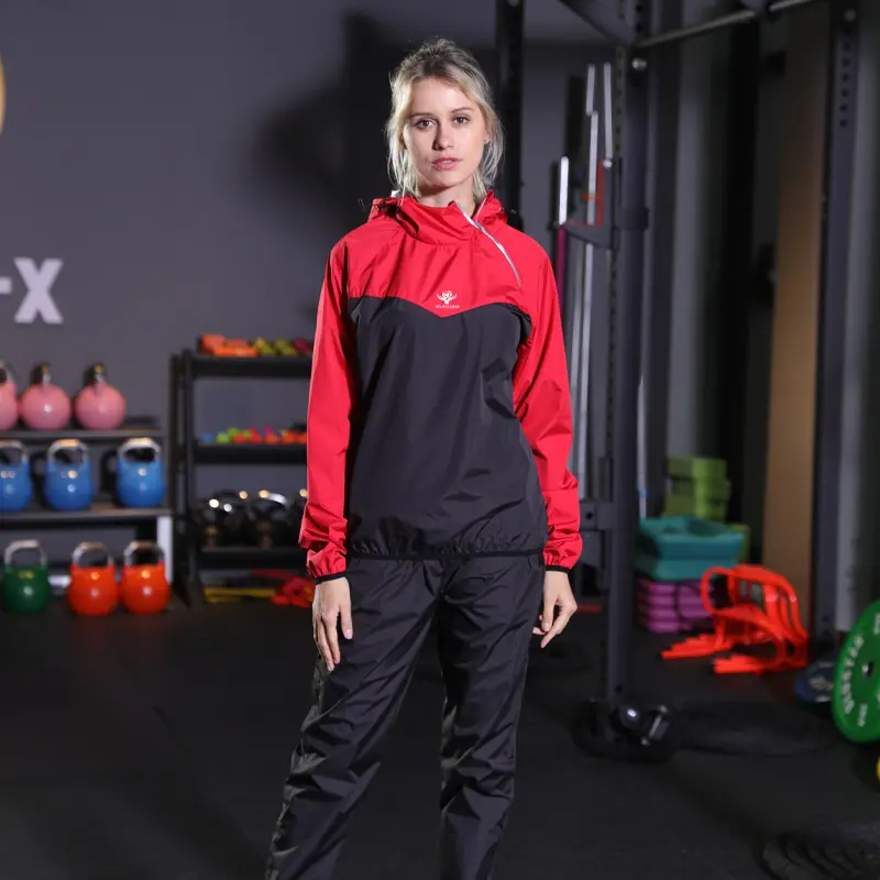 1806 Black and Red Women's Set