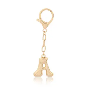 Bubble Initial Charm for Bags & Purses, Elegant Personalized Accessory for Stylish Women, Perfect Gift Idea for Her, Bag Charm, Bag Charm Keychain, Purse Accessories, Purse Charms