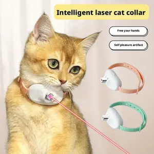 Laser Cat Teaser Collar Smart Cat Teaser Toy Pet Supplies Self-Entertainment Automatic Cat Teaser Toy Cat Teasing Artifact NONE