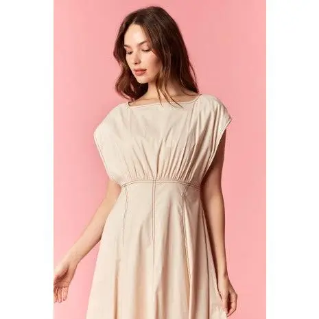 Stitched Dolman Dress