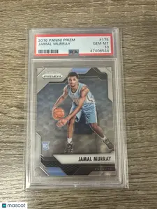 2016-17 Panini Prizm Jamal Murray RC #175 Nuggets PSA 10 GEM MINT Rookie