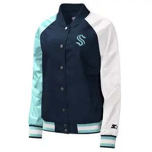 Seattle Kraken Womens Starter Huddle Jacket