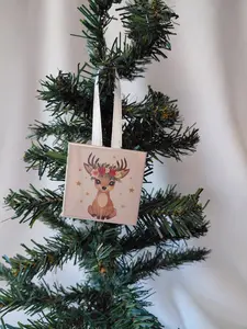Mystery Christmas Ornament 2x2inch Magnet 3-pack Acrylic Surprise Designs for Festive Tree Decorations