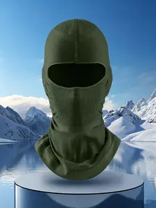 Seamless Knitted Breathable Face Mask, Windproof Heat Retention Full Face Headgear, Ideal for Hiking Skiing Cycling, All-Scene Use