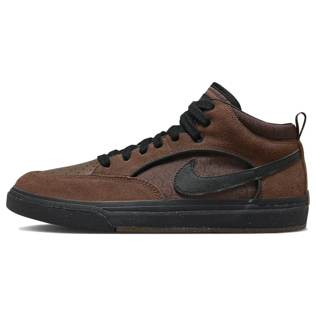 Nike SB React Leo Baker Cacao Wow Low Top Skate Shoes Unisex Brown DX4361-200