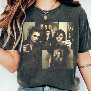 Vintage Edward Cullen Bella Swan Y2K T-Shirt, Twilight Movie Sweatshirt, The Twilight Saga Jacob Loca 90s Shirt, Comfort Cloud Tee Movie Tee, Gift For Men & Women