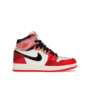 Jordan Kid's 1 Retro High OG Spider-Man Across the Spider-Verse Basketball Shoes, from StockX