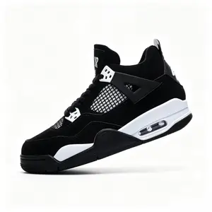 2026 Mens New Collection Unisex Sneakers Fashion Sports 4S Basketball Shoes Black Cat/Red Thunder(Do not purchase the free item.)