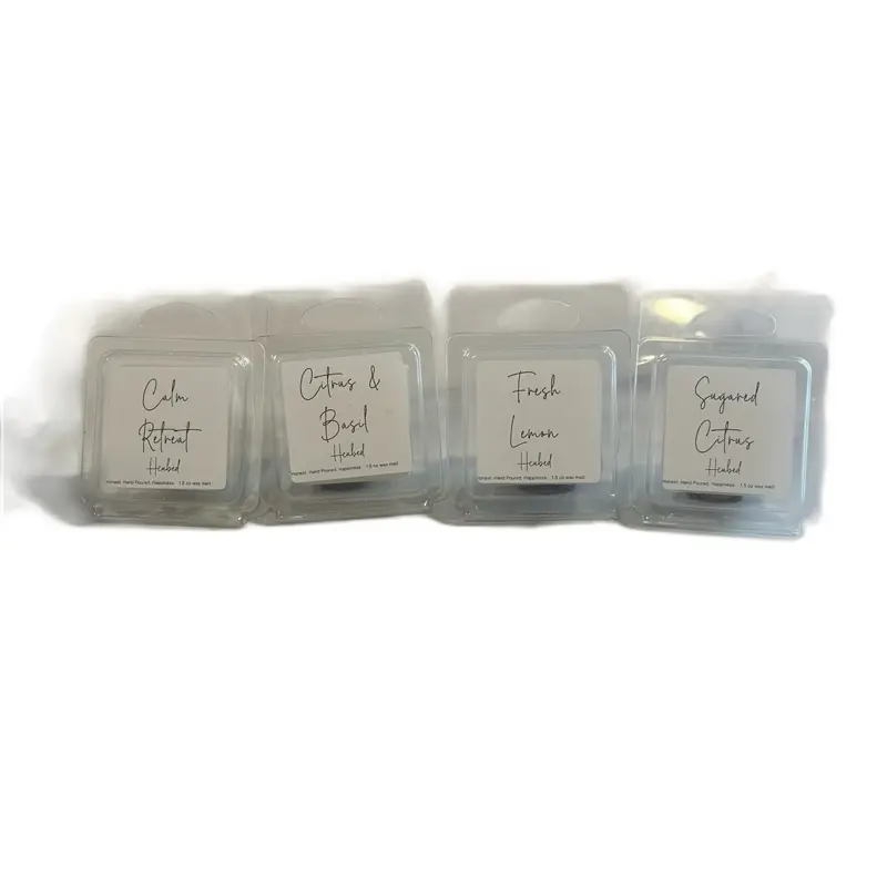All Natural Hand Poured Soy Wax Melt Sample Pack - Wax Melts for Testing & Sampling Candle Decor