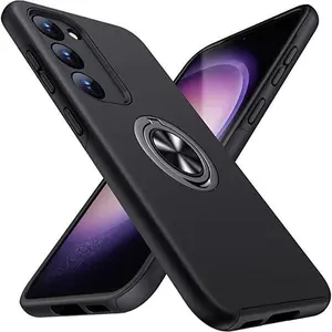 Entronix Galaxy A16 Case - 360º Circular Ring Holder, Cover Metal Wireless Dustproof