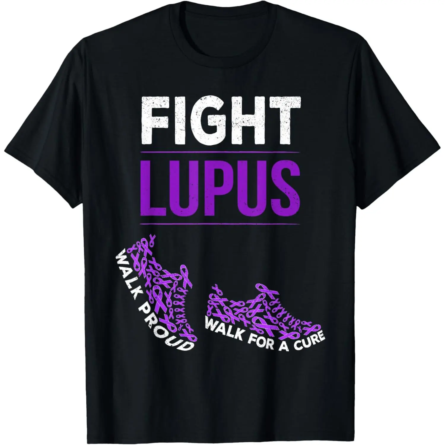 Walk for a Cure Proud Fight Lupus Awareness Month T-Shirt