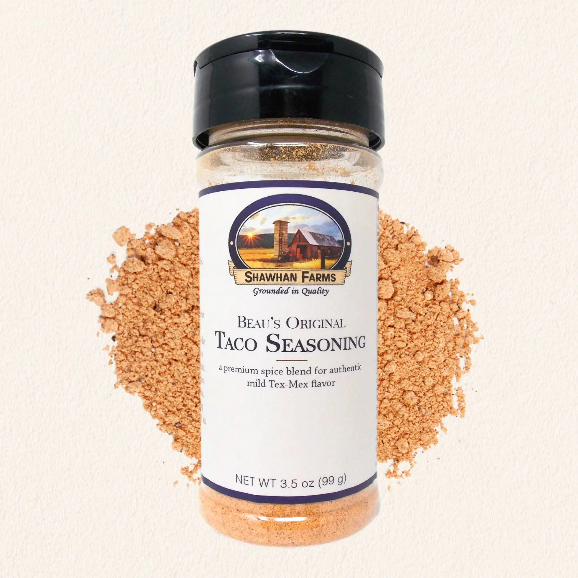 Beau's Original Taco Seasoning - Traditional Flavor Spice Natural