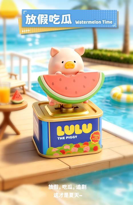 52TOYS LuLu the Piggy - Holiday Series: Solar Motion Blindbox  Kawaii Creative Gift Room Decor Desktop Decoration Gift for  Birthday Party backtoschool