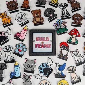 Doodle Dots | Build A Frame | Custom Photo Magnets | Custom Personalized Gift | Fridge Magnets | Home Decor | Wedding Birthday Baby Garden Animal Pet |