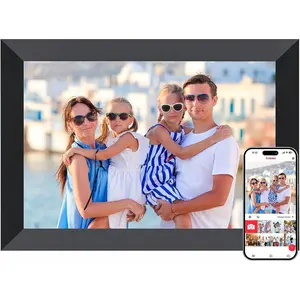 Frameo Picture Frame, 10.1 Inch WiFi Photo Frame with 1280x800 HD IPS Screen, Auto-Rotate, Wall Mountable, Share Photos/Videos Instantly via App from Anywhere