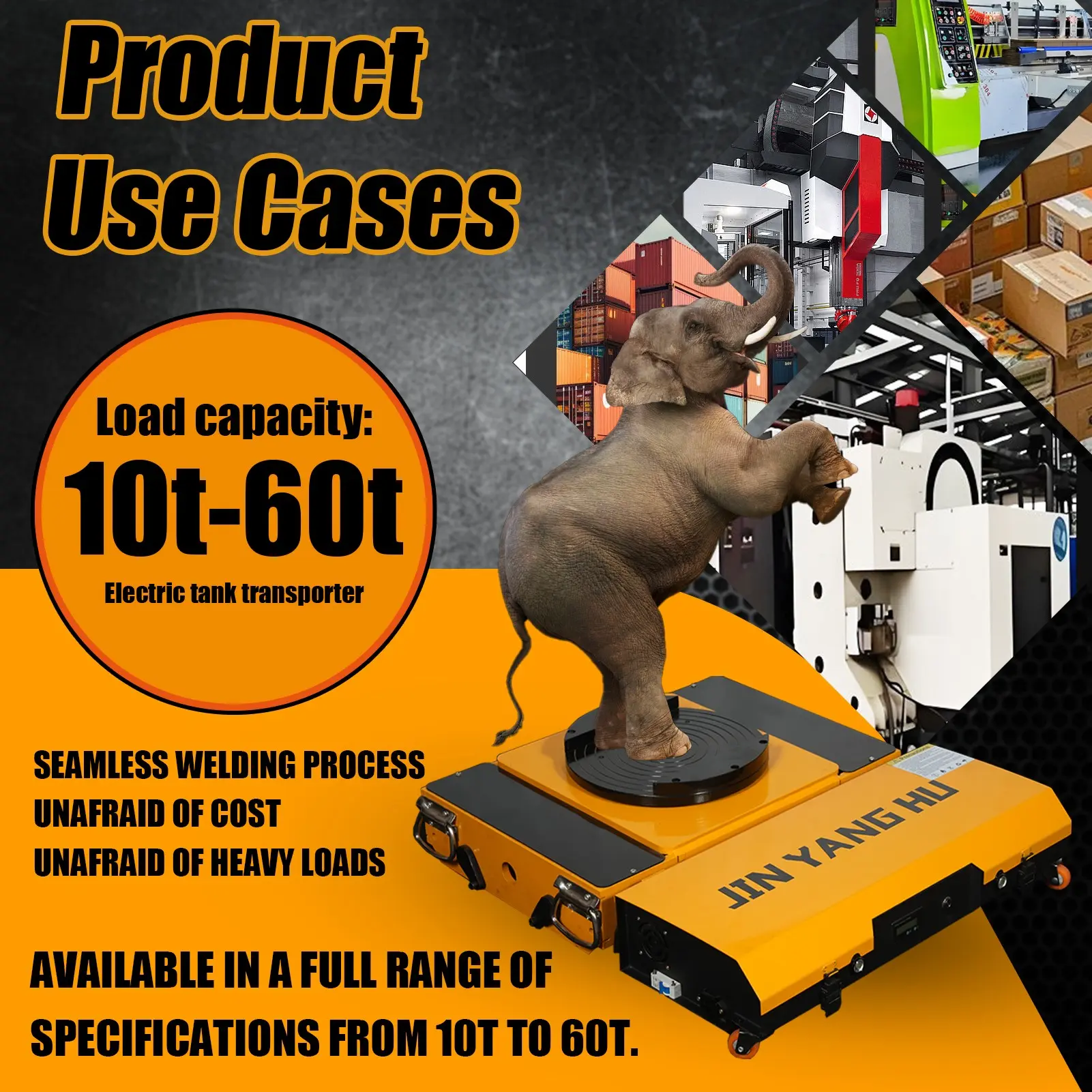Electric Pallet Truck Omnidirectional Rotating Tractor Heavy-duty Combined Pallet Truck Wireless Remote Control Pallet Trolleys
