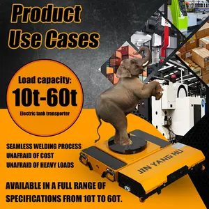 Electric Pallet Truck Omnidirectional Rotating Tractor Heavy-duty Combined Pallet Truck Wireless Remote Control Pallet Trolleys