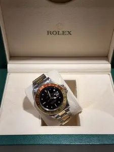 Rolex GMT Master Vintage Rootbeer Two Tone Watch