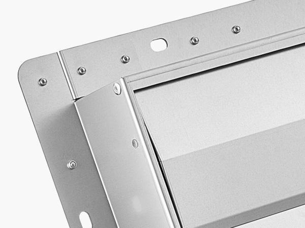 VEVOR 18-Inch Wall-Mounted Ventilation Fan with Auto Louvers, Sturdy Steel Frame, 3051 CFM Flow, Low-Noise AC Motor, Silver - Home Cooling Solutions for Attic, Garage#BacktoSchool