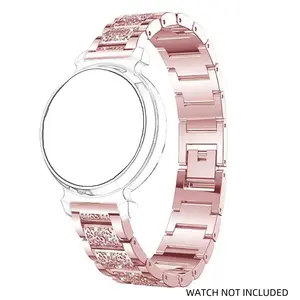 Stainless Steel Watch Band, Replacement Watch Band for Garmin Lily2, Smart Watch Accessories for Women & Girls